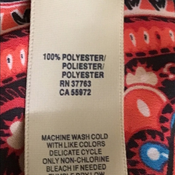 Rafaella Paisley Printed Top, LP, EUC - Picture 4 of 5